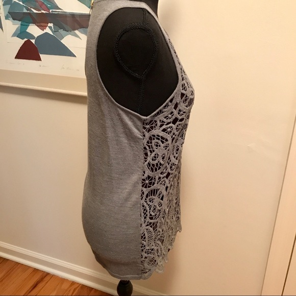 J Crew Crochet Silk & Merino Wool Tank Size S - Picture 4 of 8